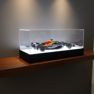 Formula 1 Caja Auto 1:18 F1 Acrilico Para Exhibir Luz Led