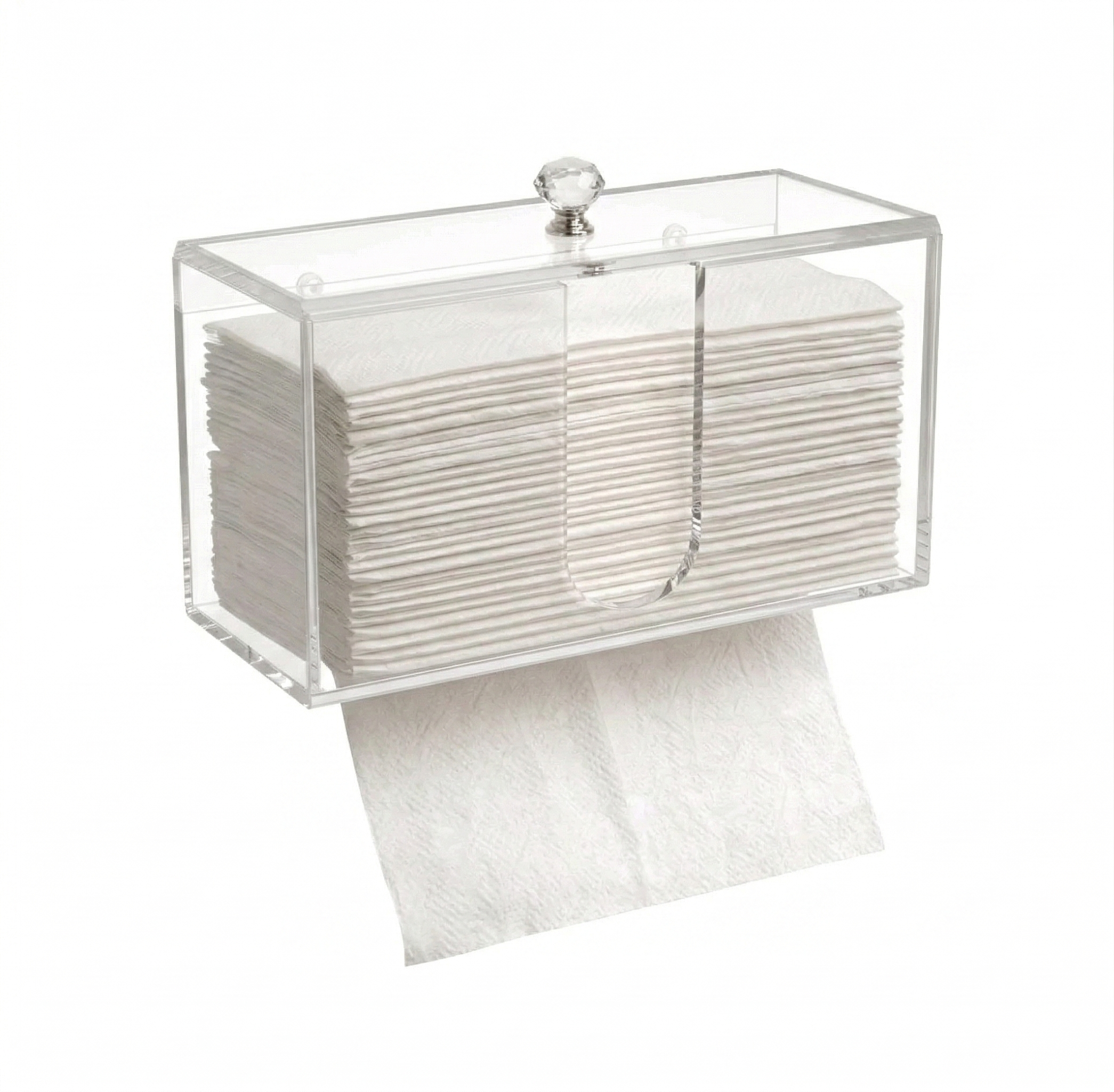 Dispensador Acrílico Porta Sanitas para Pared - Image 4