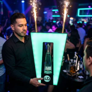 Glorificador De Botellas Portal Luz Rgb Bar Antro Restaurante
